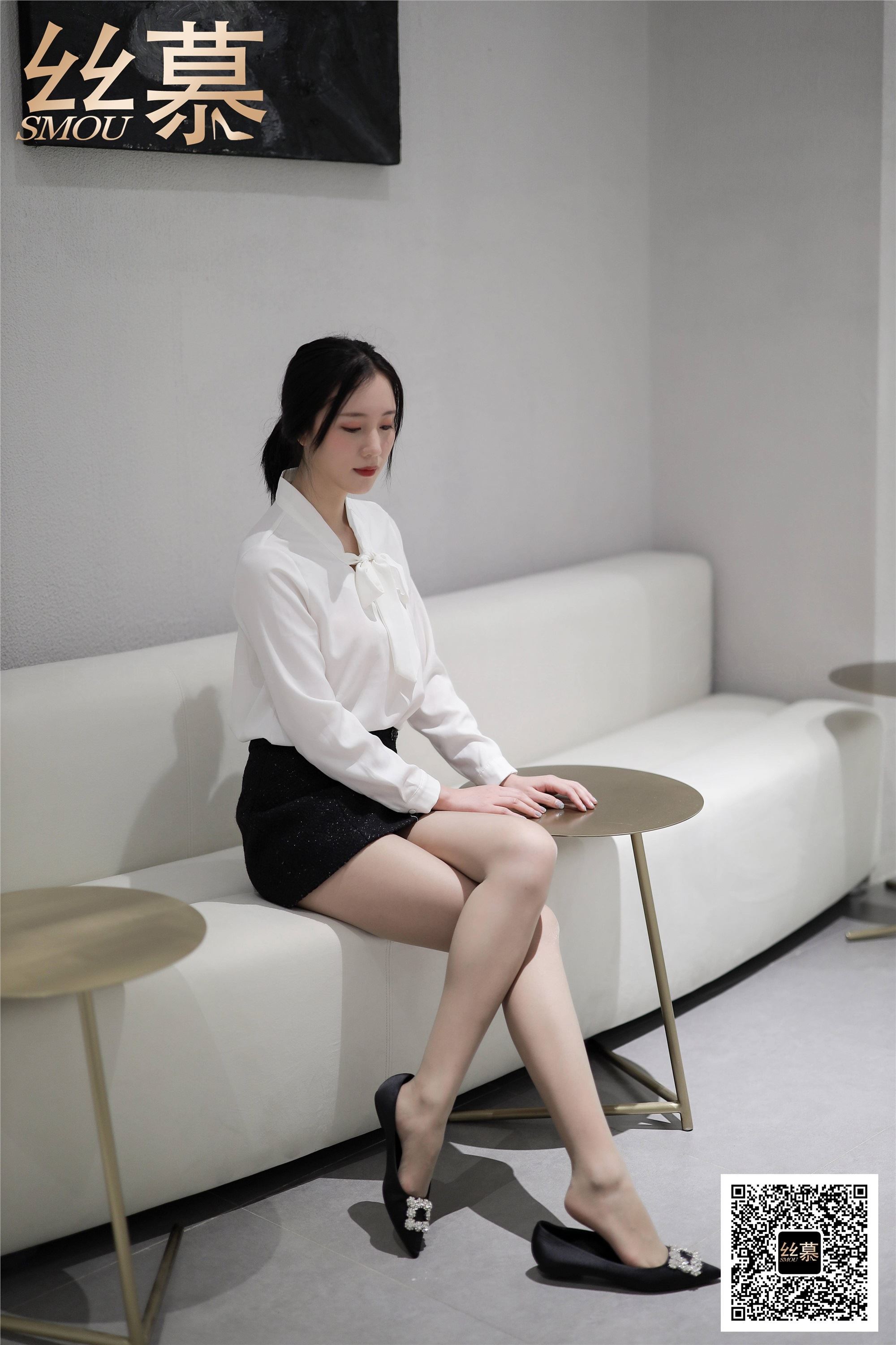 丝慕GIRL 特写集 TX089 紫宁《平底鞋女神》